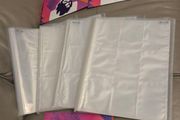 4x brand new football card folders