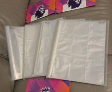 4x brand new football card folders