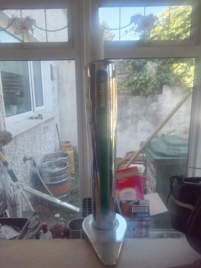 bar taps and cooler