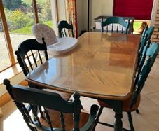 Dining table and chairs