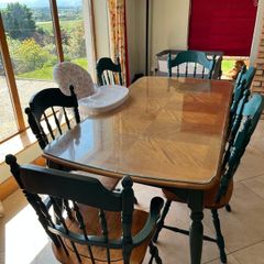 Dining table and chairs