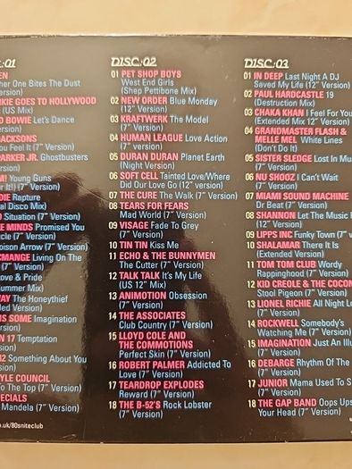 80s Niteclub 3CD Boxset  - Big Hits From The 80s - In The Mix