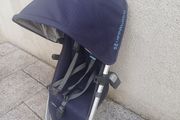 Uppababy rumble seat  navy and adapters
