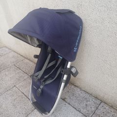 Uppababy rumble seat  navy and adapters