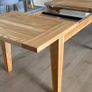 Solid Oak Extending Dining Table Fully Refinished Image 4
