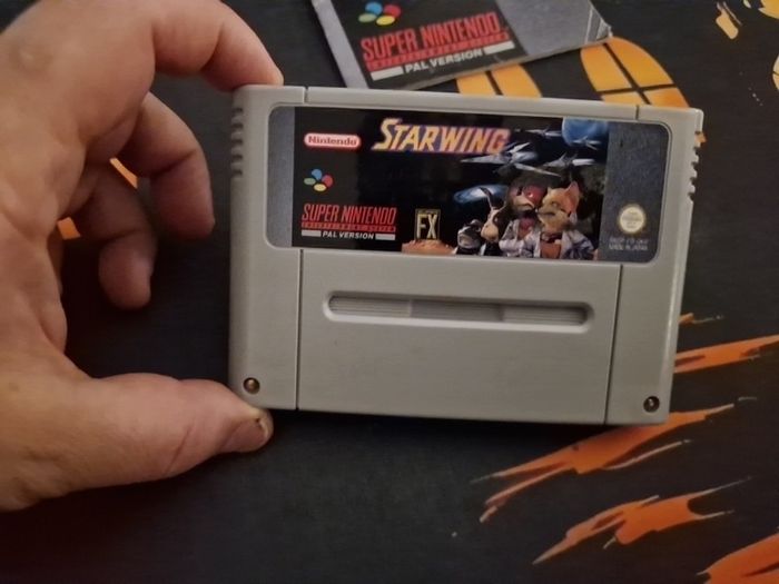 Starwing Snes Super Nintendo Arcade Retro Games Original