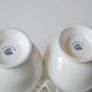 A Pair of ROYAL TARA "Trellis Shamrock" Coffee/Tea cups Image 3