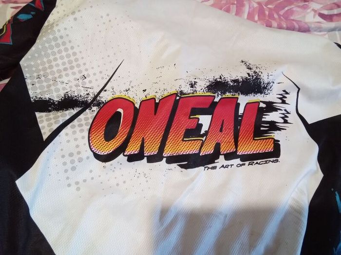 O' Neal motocross suit trousers and jersey