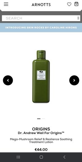 Origins - Dr Andrew Weil - Mega Mushroom Relief  & Resilience Smoothing Treatment Lotion