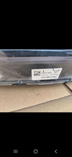 Hyundai Tucson headlamps