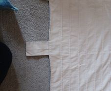 Cream curtains