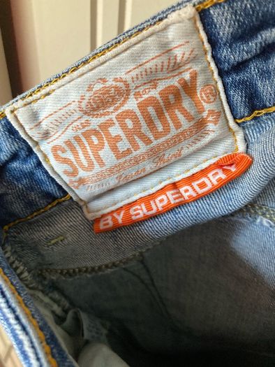 Superdry ripped slim jeans