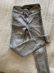 FITS ALL grey jeans like new
