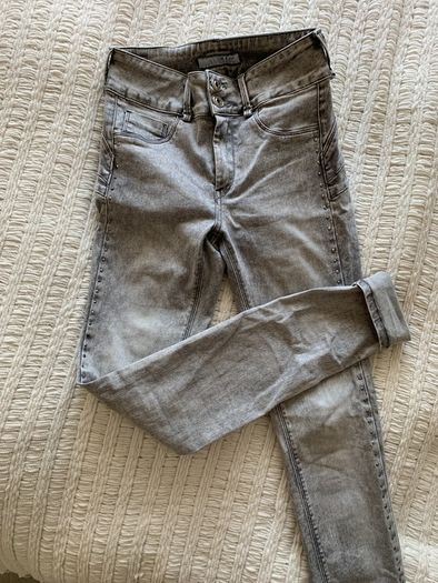 FITS ALL grey jeans like new
