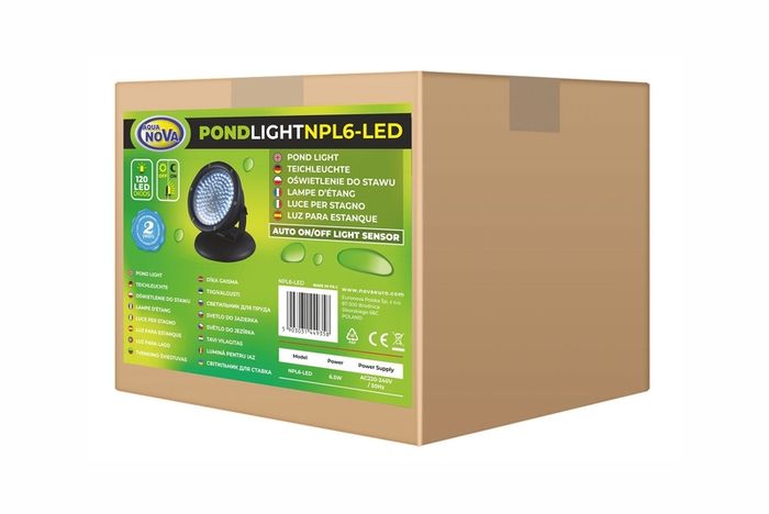 Aqua Nova Npl6-led1 6.5w Led Pond Light