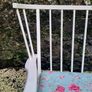 Mid-century painted spindle back rocking chair Image 3