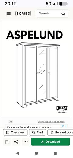 IKEA Aspelund Wardrobe