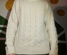Cream Cable Knit Jumper