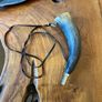 Vintage Elless France Cowhorn Hunting Horn Image 4
