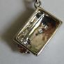 10 karat gold and natural diamond necklace Image 4