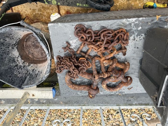 Shackles and chain - free to first to collect