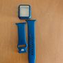 Navy Apple Watch strap + screen protector Image 2