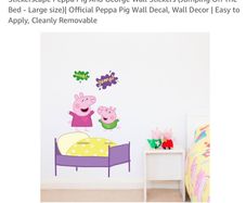 peppa pig wall decal