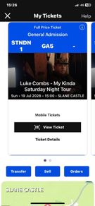 Luke Combs - Slane Castle