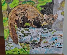 Pine Martin Painting