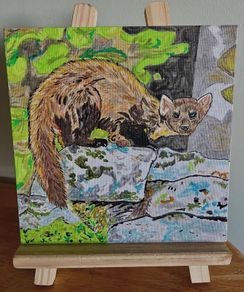 Pine Martin Painting