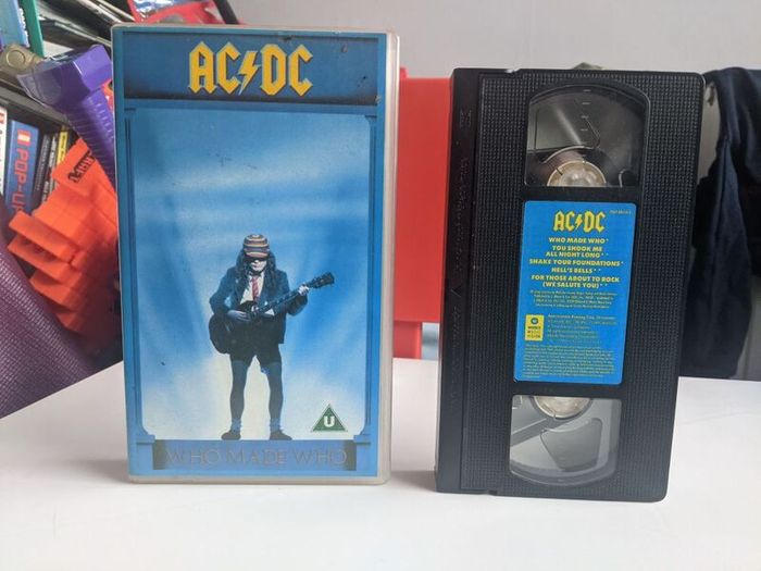 Ac/dc - Who Made Who - Vhs - Acdc