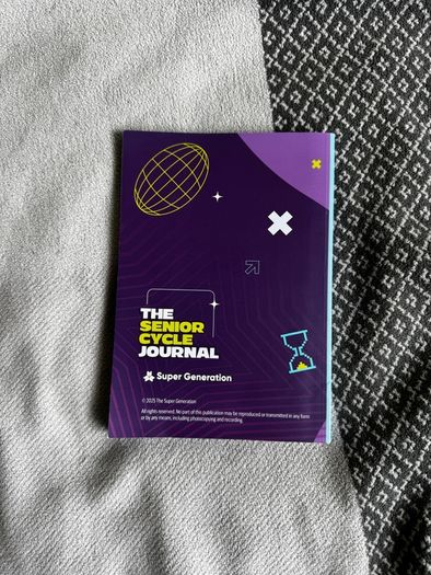 The senior cycle journal planner by super generation
