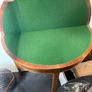 QUICK SALE!Mahogany Demi-Lune Fold over Card Table Image 2