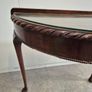 Vintage Half Moon Console Table Image 4