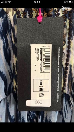 Ladies BNWT top size 8