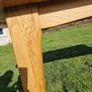 Oak dining table Image 2