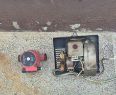 Riello Burner and grundfos pump