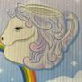 Unicorn Shaped Head Mug | Ceramic Image 7