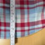 Levis Strauss Shirt Mens XXL Blue Red Plaid Western Top - Pearl Snap - White Tag Image 6
