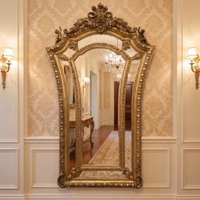 Tall full length mirror.