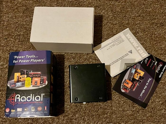 aby amp selector big shot radial guitar pedal