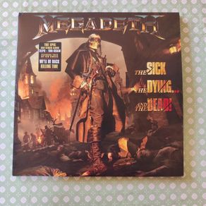 Megadeth  The Sick, The Dying... And The Dead Vinyl