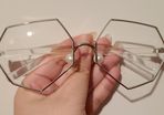 Funky Shaped Frame Glasses