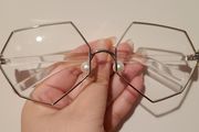 Funky Shaped Frame Glasses