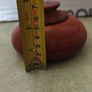 Vintage Burl Wood Round Lidded Container Image 2