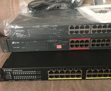 Network switches 2x10/100 1x10/100/1000