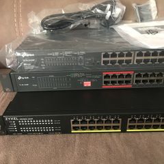 Network switches 2x10/100 1x10/100/1000