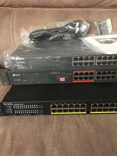 Network switches 2x10/100 1x10/100/1000