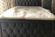 king size Monaco bed frame with Mattress included