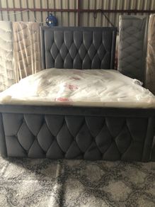 king size Monaco bed frame with Mattress included